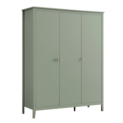 Armoire triple Oakham, sauge du désert