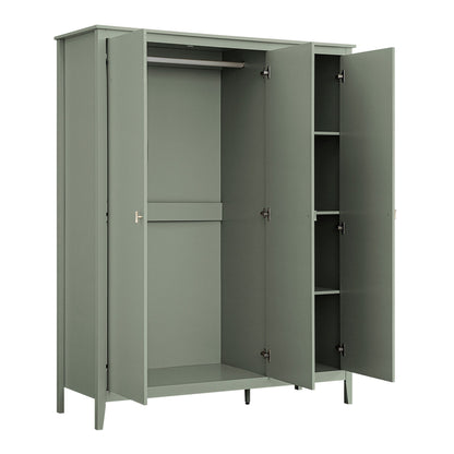 Armoire triple Oakham, sauge du désert