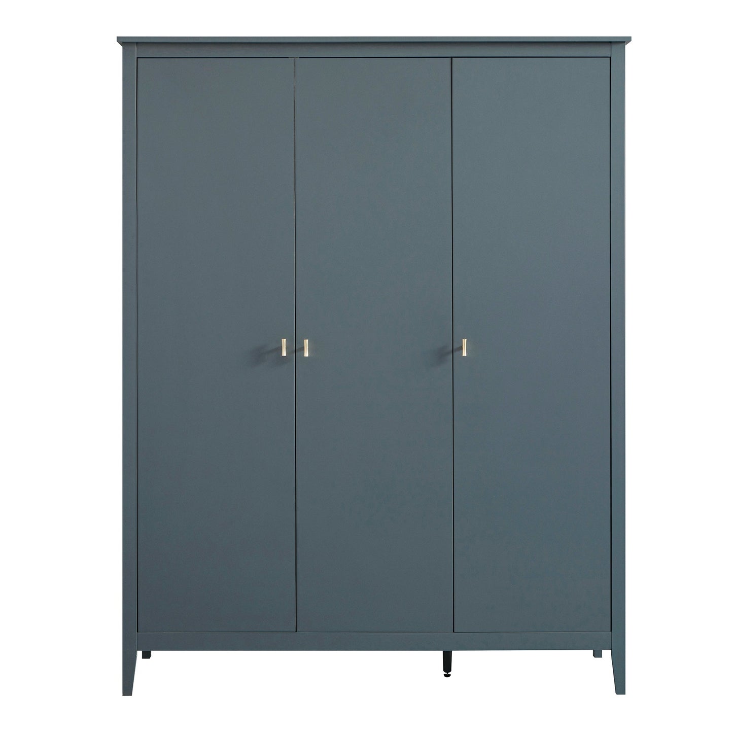 Armoire triple Oakham, bleu orageux