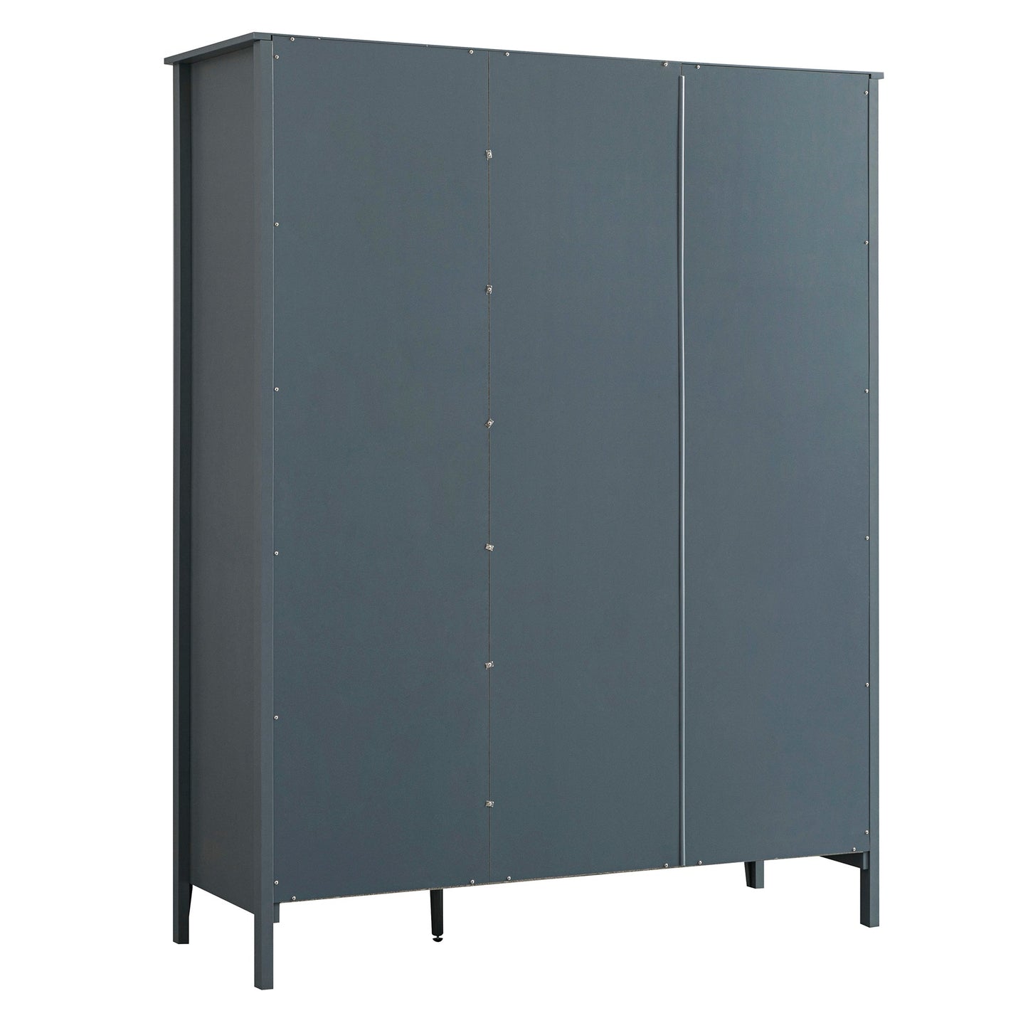 Armoire triple Oakham, bleu orageux