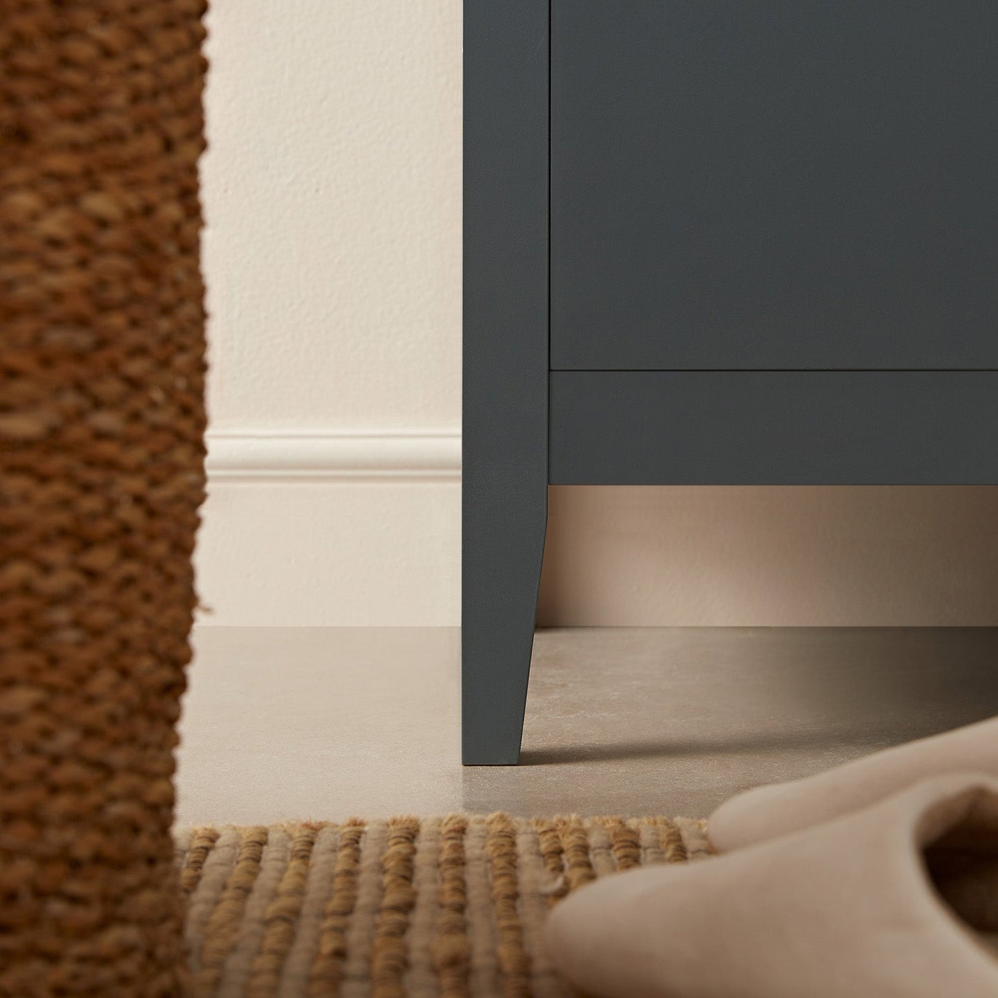 Armoire triple Oakham, bleu orageux