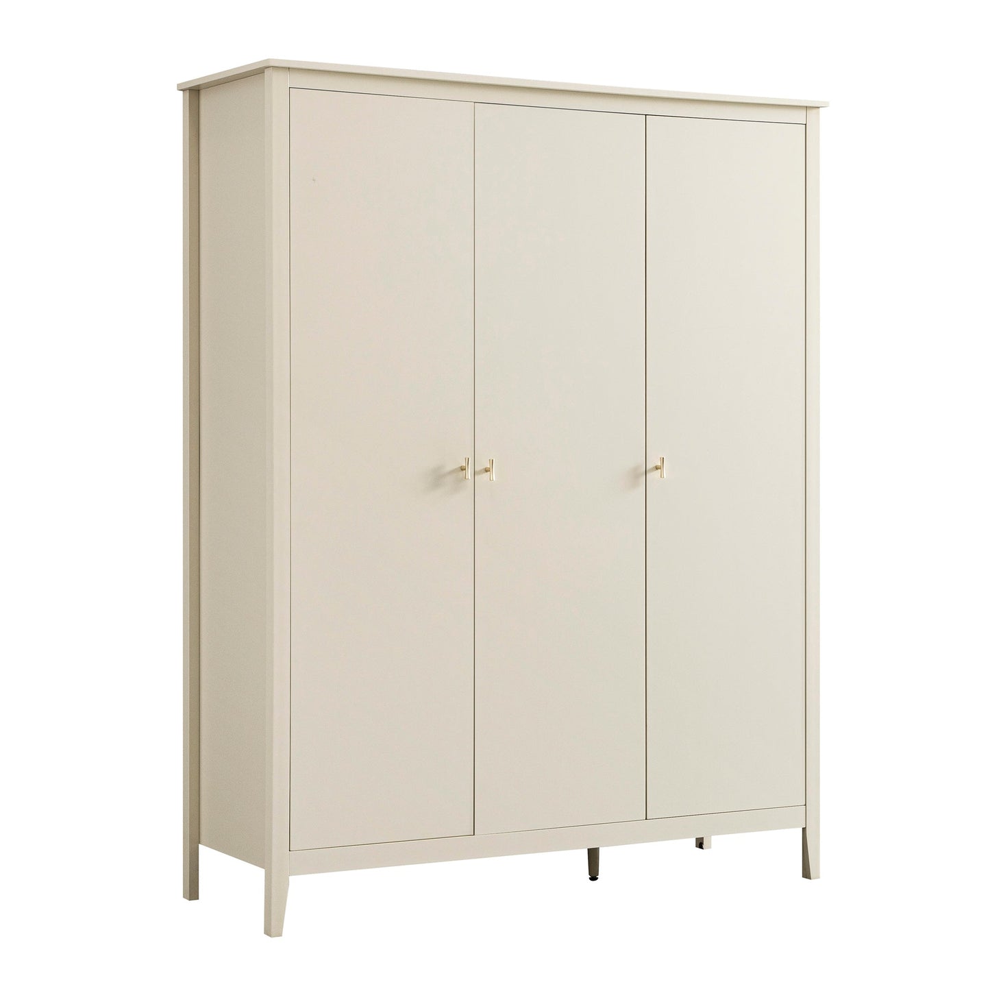 Armoire triple Oakham, blanc ombragé