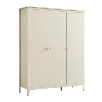 Armoire triple Oakham, blanc ombragé