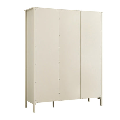 Armoire triple Oakham, blanc ombragé