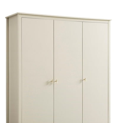 Armoire triple Oakham, blanc ombragé