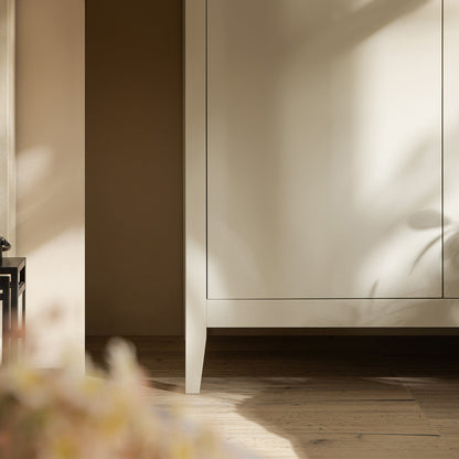 Armoire triple Oakham, blanc ombragé