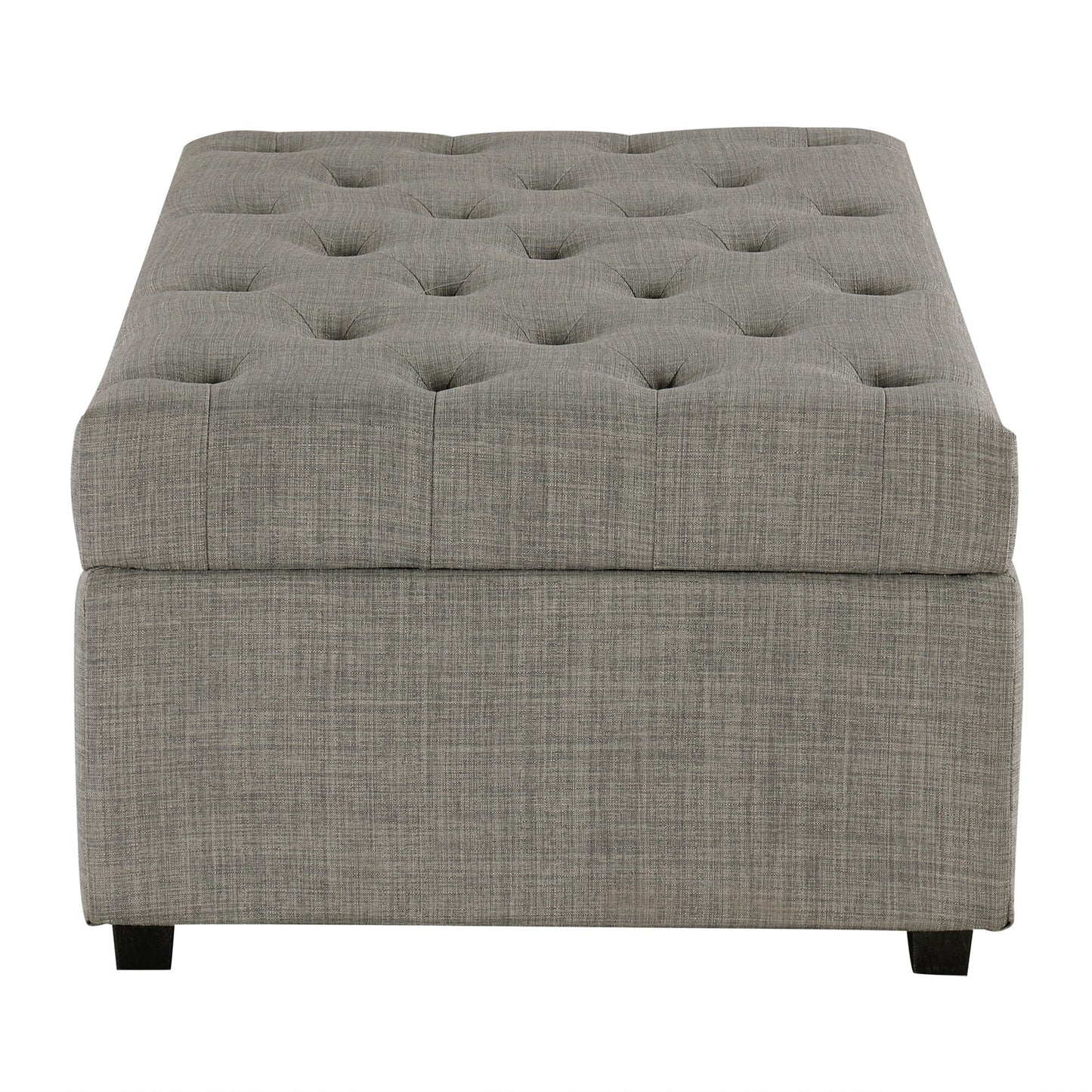 Canapé-lit pliant, pouf de 126 cm avec matelas à mémoire de forme et capitonnage.