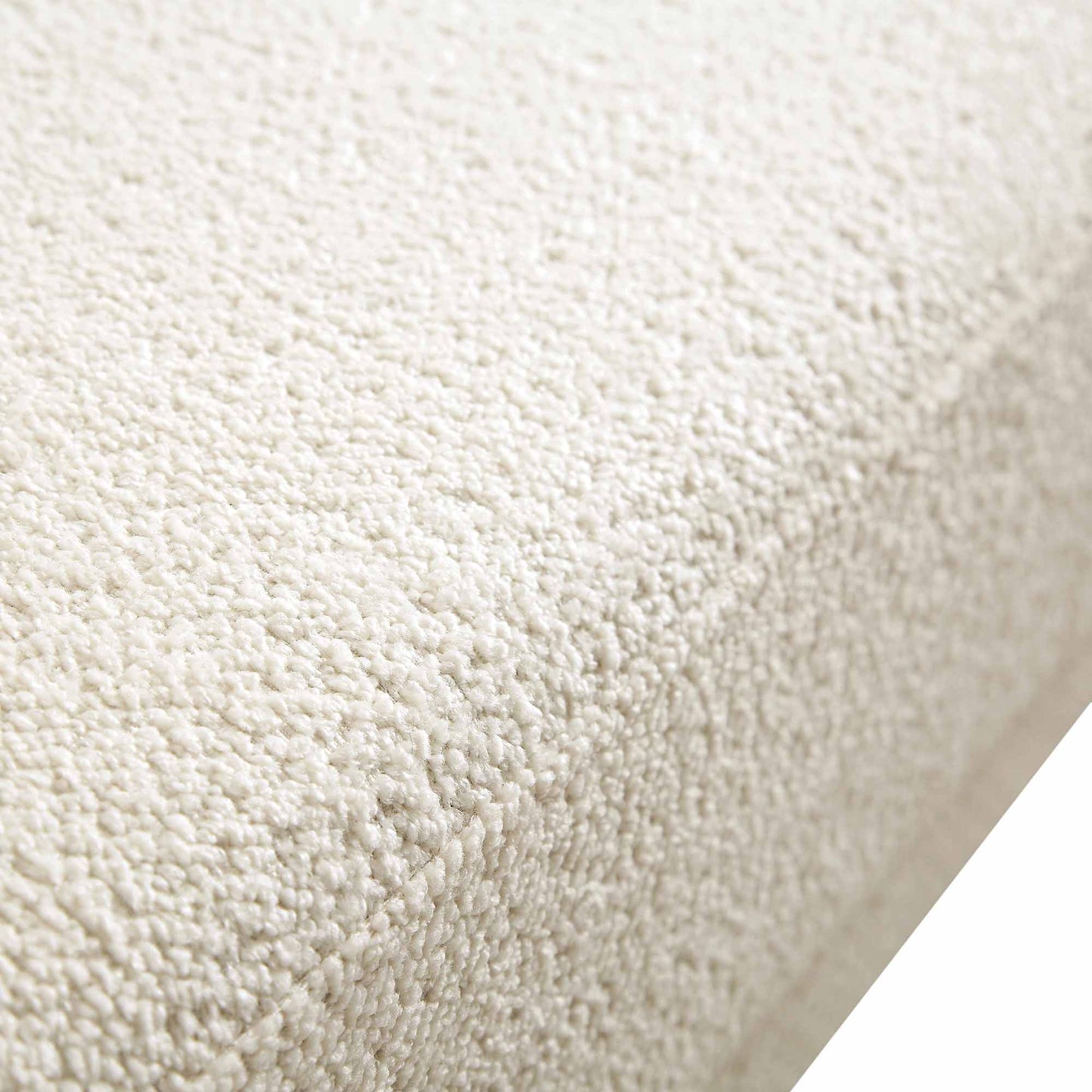 Canapé-lit 2 places Solna, beige bouclé