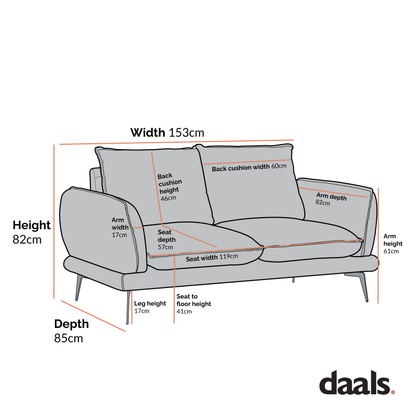 Canapé 2 places en velours vert forêt Obriel