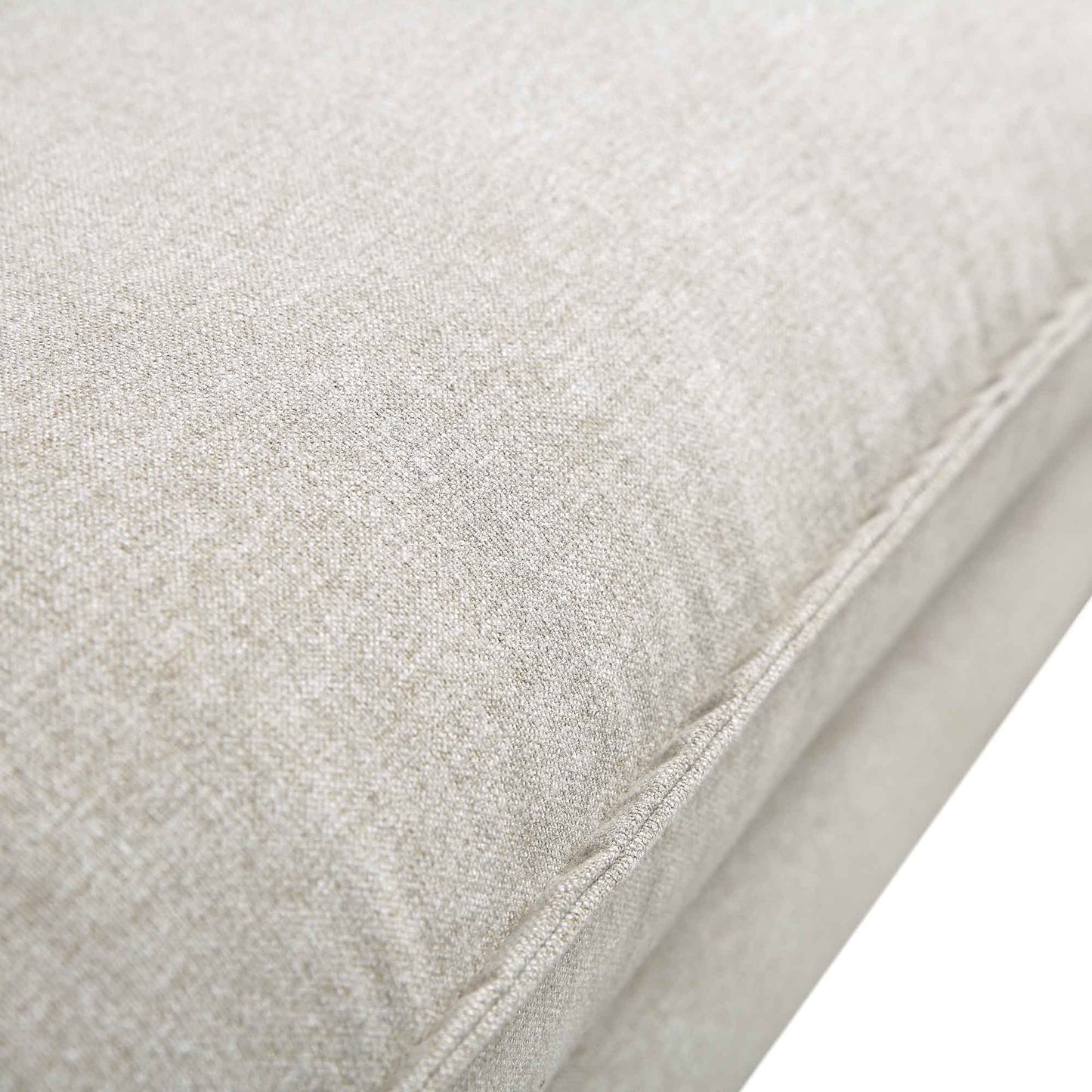 Fauteuil en tissu Obriel avoine