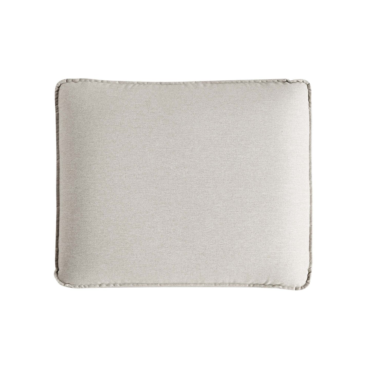 Repose-pieds en tissu Obriel avoine