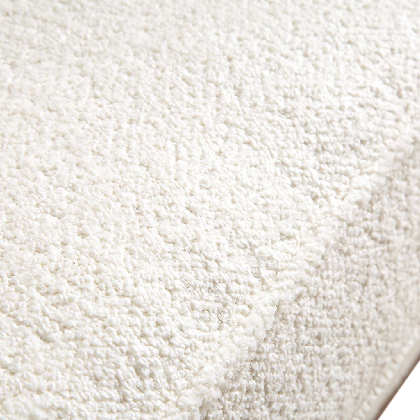 Canapé Dipley en tissu bouclé beige, 3 places