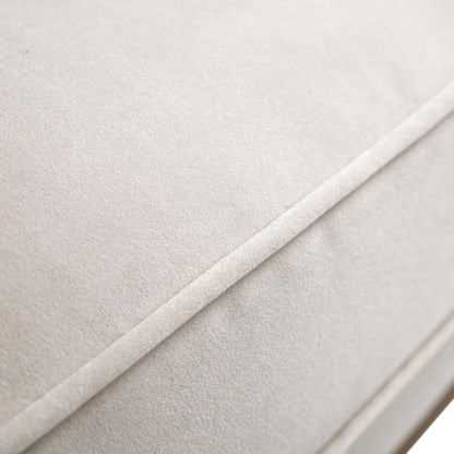 Canapé Dipley en velours champagne, 3 places