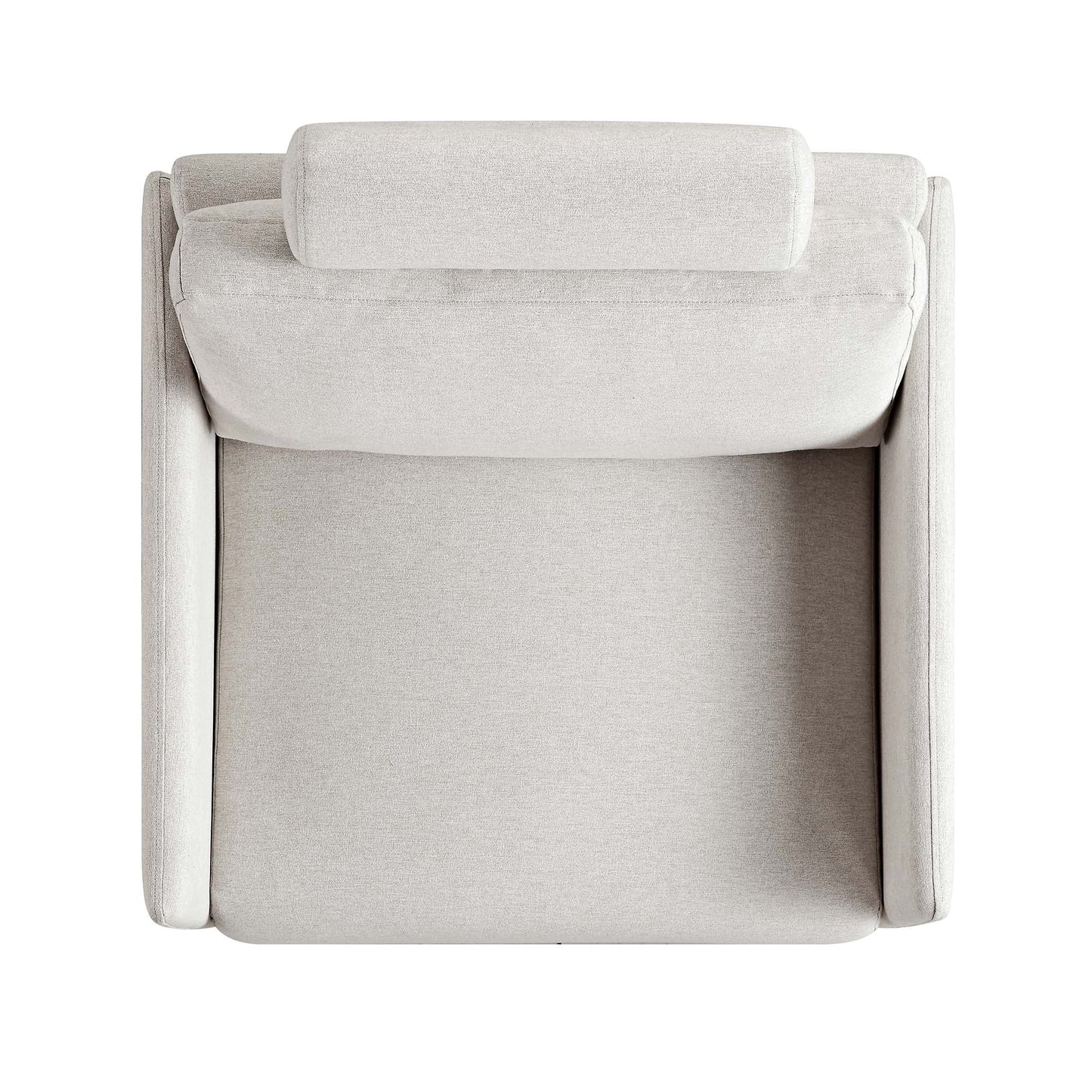 Fauteuil en tissu Timber Oatmeal