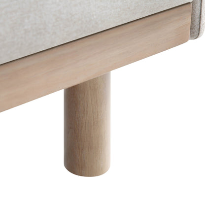 Canapé 3 places en tissu Timber Oatmeal