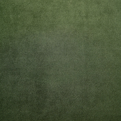 Canapé en velours vert Daphnis Fern, Grande Chaise Longue orientée à gauche