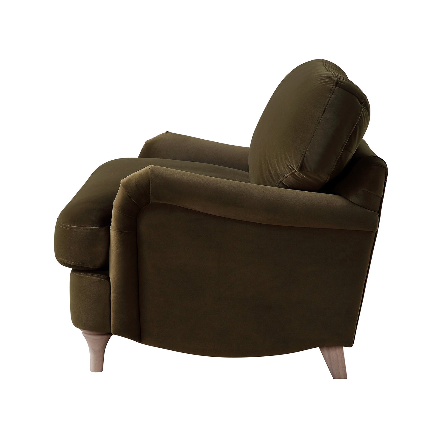 Canapé en velours d'algues Daphnis, causeuse