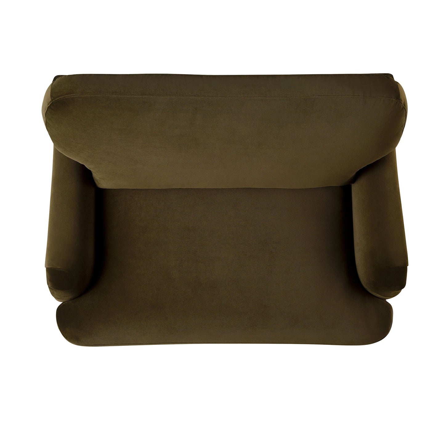 Canapé en velours d'algues Daphnis, causeuse