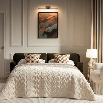 Canapé-lit 3 places en velours aux algues Daphnis