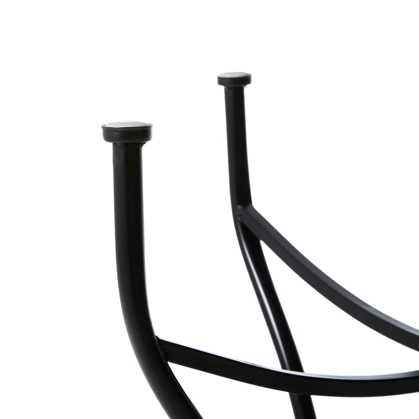 Ensemble bistro pliant en métal d'extérieur Glitzhome, 3 pièces : table et chaises de patio