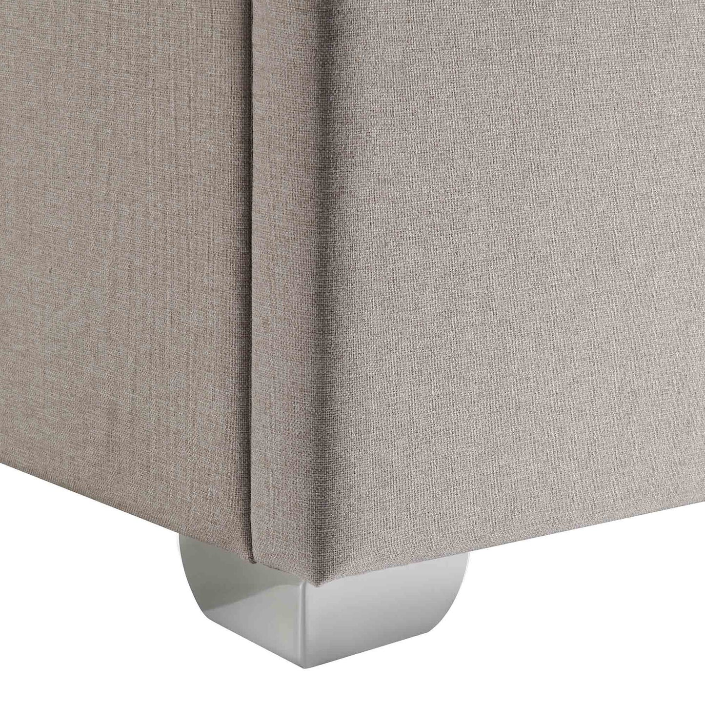 Lit coffre ottoman en tissu Hadley Stone