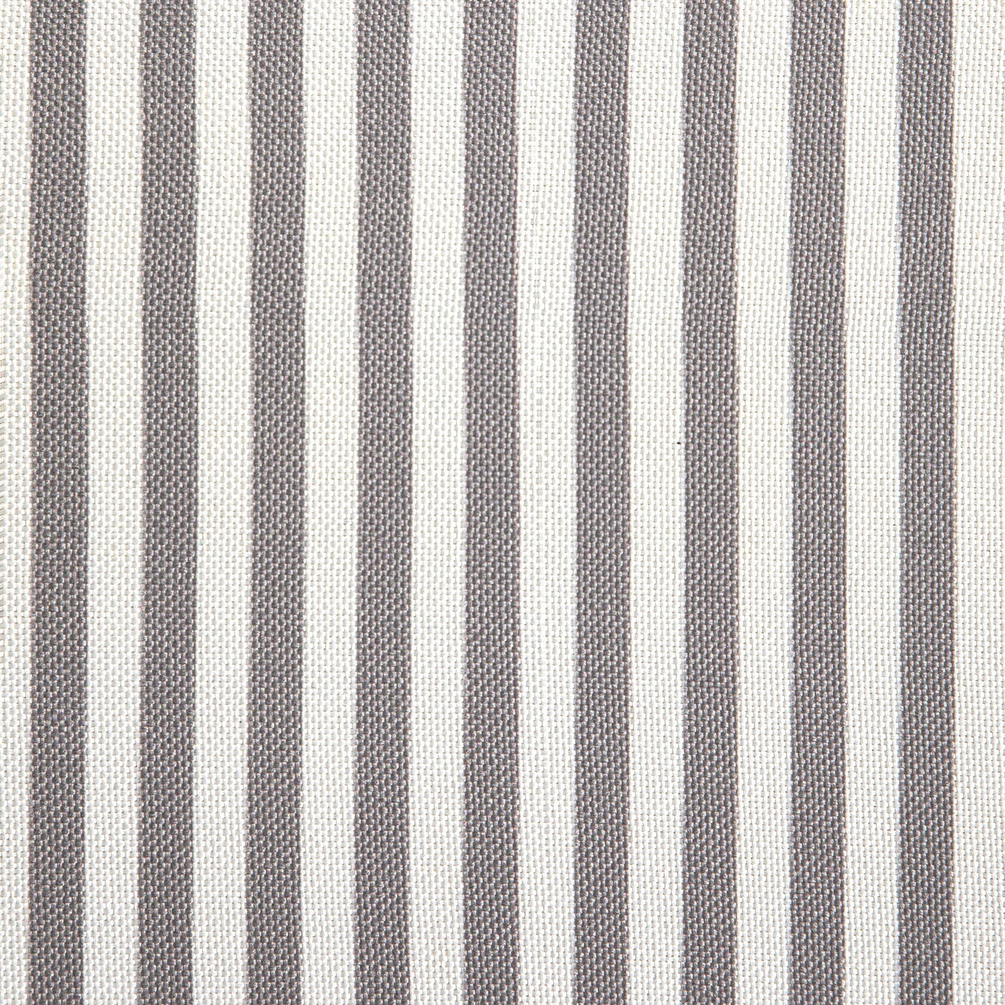 Lit coffre ottoman en tissu rayé taupe clair avec tête de lit incurvée Egerie