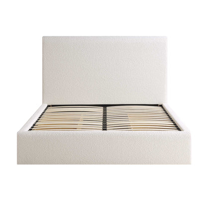 Lit incurvé Hampstead Ecru Boucle