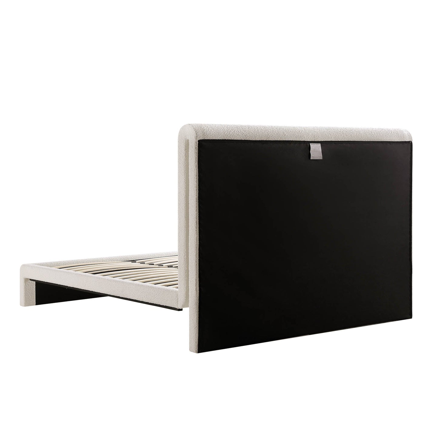 Lit incurvé Hampstead Ecru Boucle