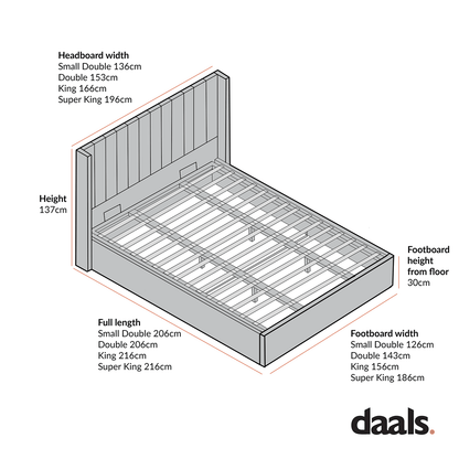 Lit de rangement ottoman en velours champagne Wilton