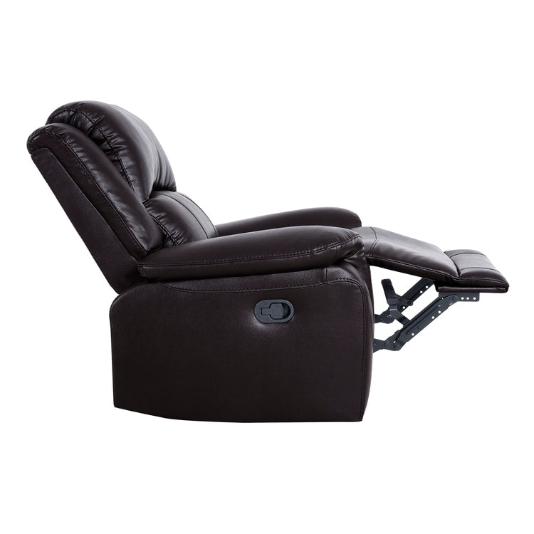 Collection de canapés inclinables manuels en cuir pour salon, meubles inclinables en cuir pour bureau à domicile et salon