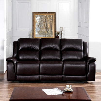 Collection de canapés inclinables manuels en cuir pour salon, meubles inclinables en cuir pour bureau à domicile et salon