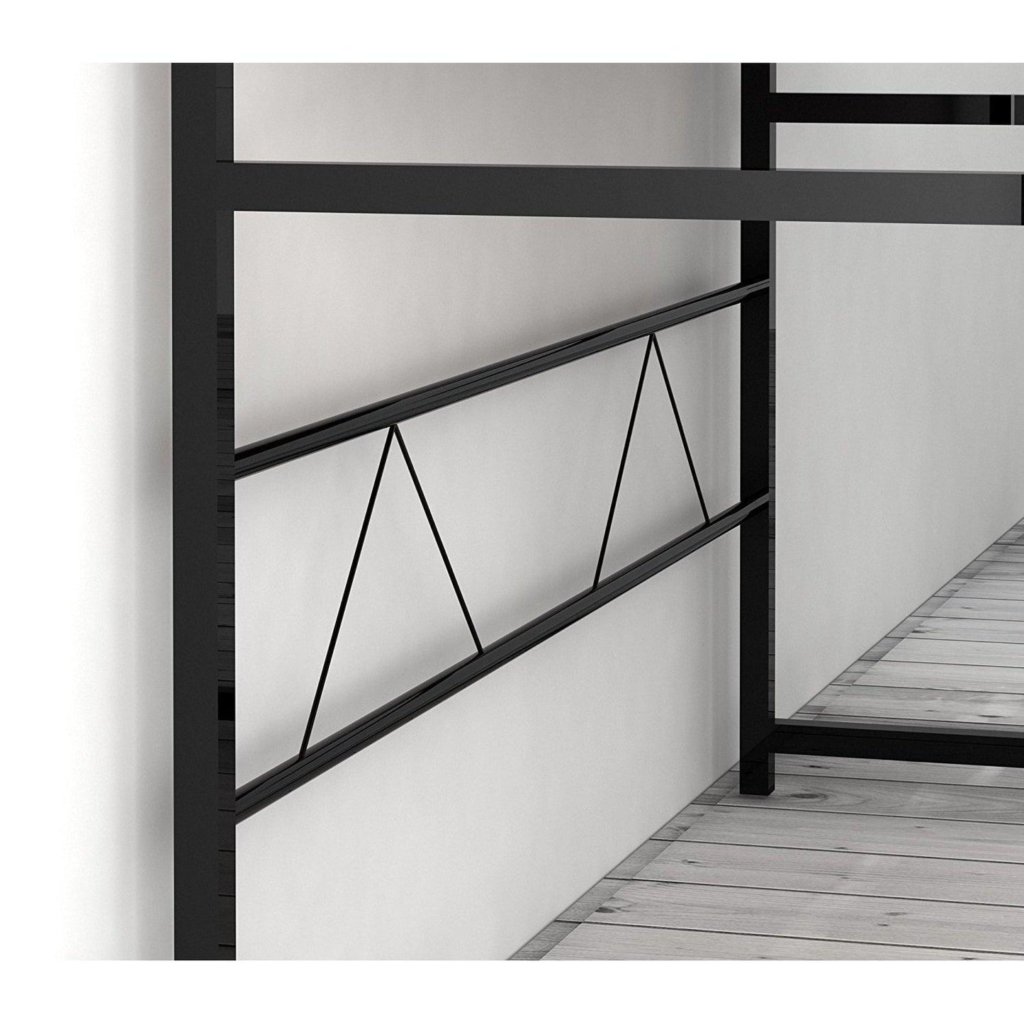 Bureau d'ordinateur au design élégant, table de bureau à domicile, 100 x 50 x 72 cm, couleur noyer