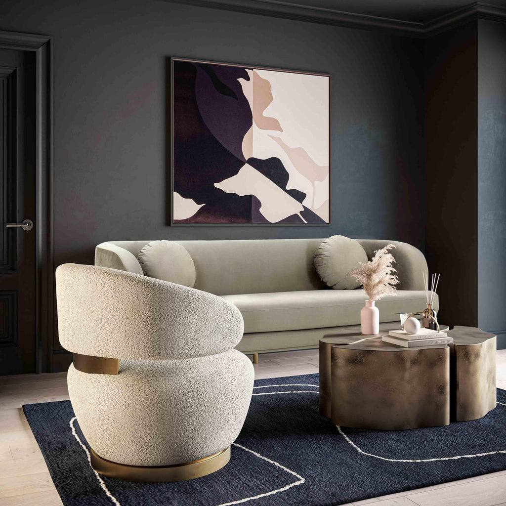 Chaise en peau de mouton Polaris