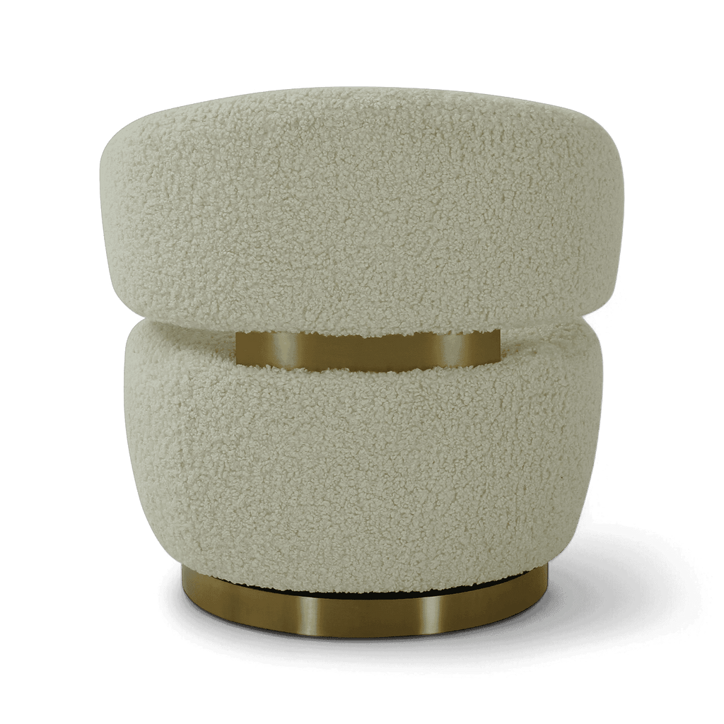 Chaise en peau de mouton Polaris