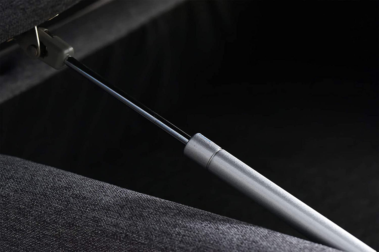 Grand canapé-lit 4 places avec rangement Brunswick en gris foncé