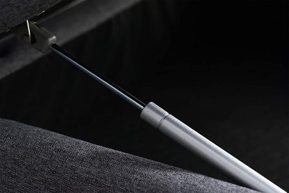 Grand canapé-lit 4 places avec rangement Brunswick en gris foncé