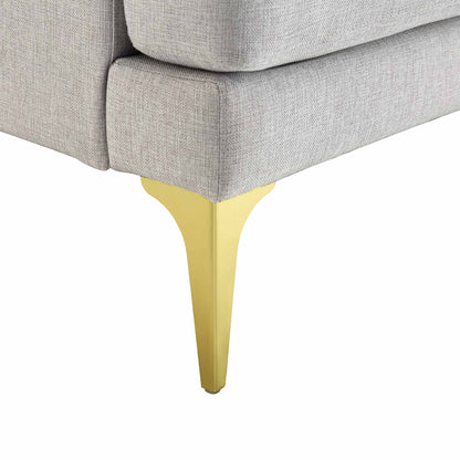 Canapé 3 places en tissu gris Haven