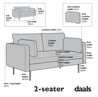 Canapé Pelham en velours bleu sarcelle