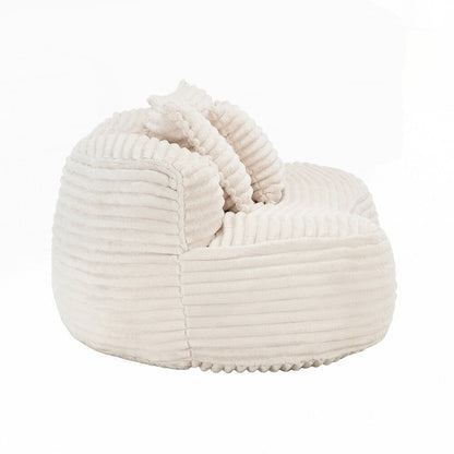 Fauteuil pouf Lazy Sofa, confortable et résistant, avec dossier haut, pour adultes et enfants - 2 places