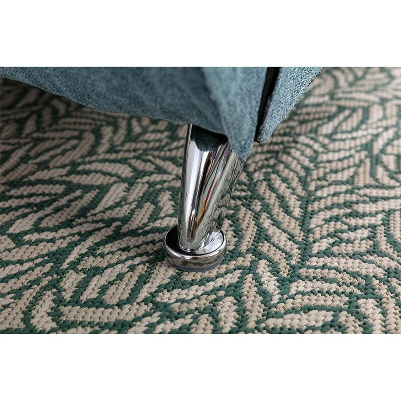 Fauteuil de massage inclinable en lin avec télécommande, fauteuil de massage électrique ergonomique, 5 modes