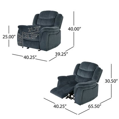 Fauteuil inclinable surdimensionné et luxueux pour une relaxation ultime