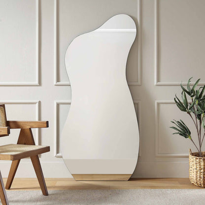 Miroir de bassin Bala de forme irrégulière sans cadre sur toute la longueur 170 x 80 cm