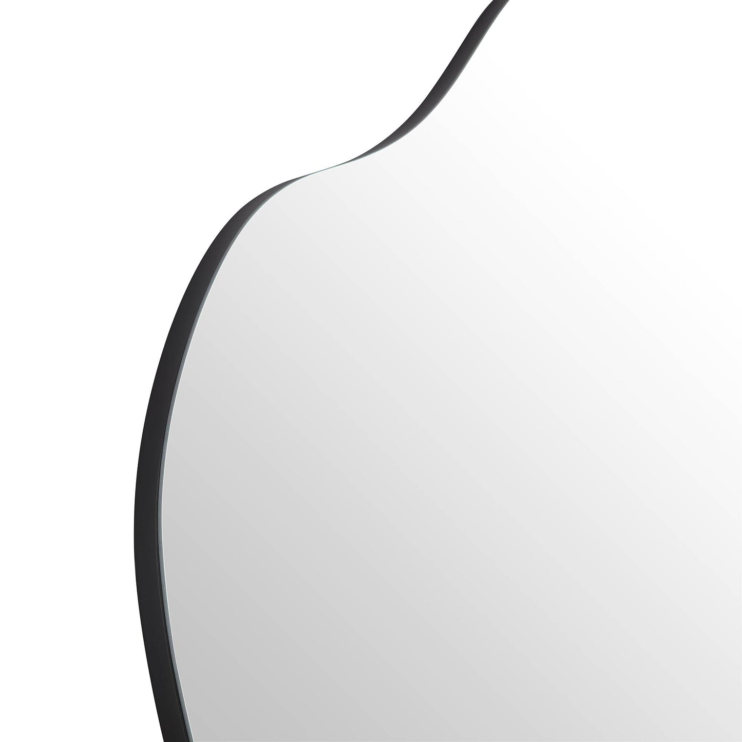 Miroir de bassin Bala de forme irrégulière sans cadre extra large sur toute la longueur 180 x 100 cm