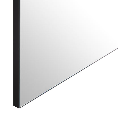 Miroir pleine longueur Concord arqué sans cadre 170 x 80 cm