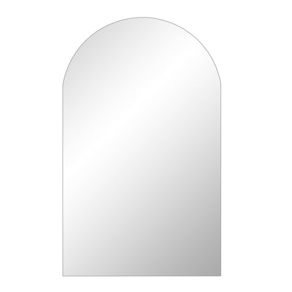 Miroir Concord arqué extra large sans cadre, pleine longueur, 180 cm x 110 cm