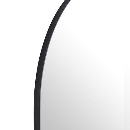 Miroir Concord arqué extra large sans cadre, pleine longueur, 180 cm x 110 cm