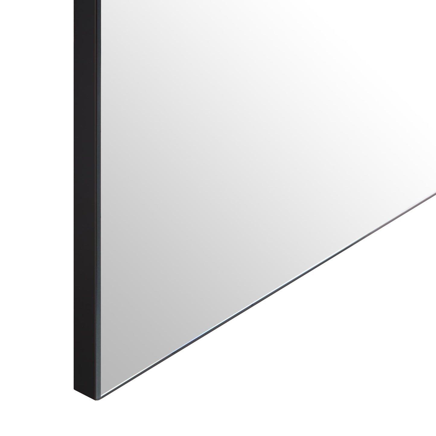 Miroir Concord arqué extra large sans cadre, pleine longueur, 180 cm x 110 cm