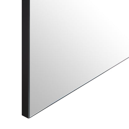 Miroir Concord arqué extra large sans cadre, pleine longueur, 180 cm x 110 cm