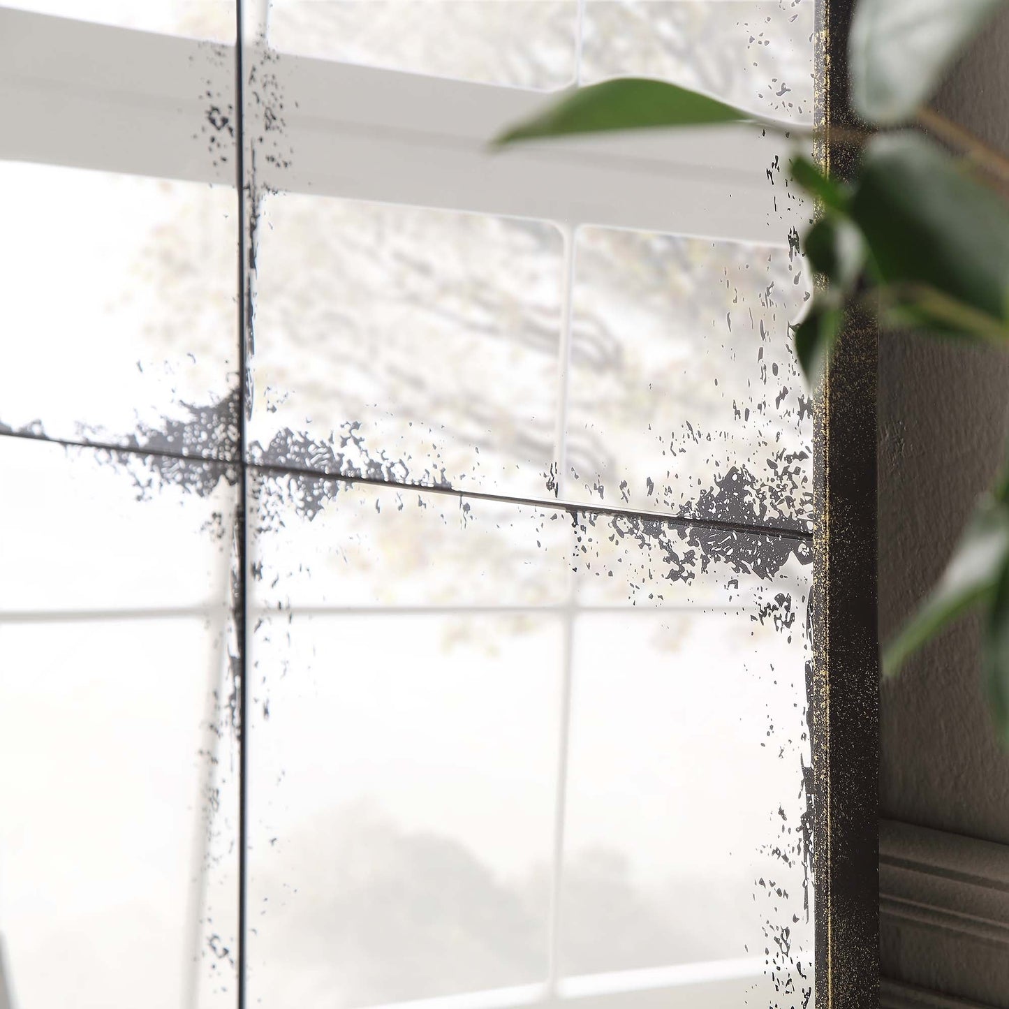 Miroir pleine longueur antique Bibury arqué 180 x 100 cm