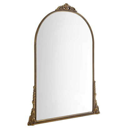 Miroir Mirabel pleine longueur 186 x 144 cm, effet or antique